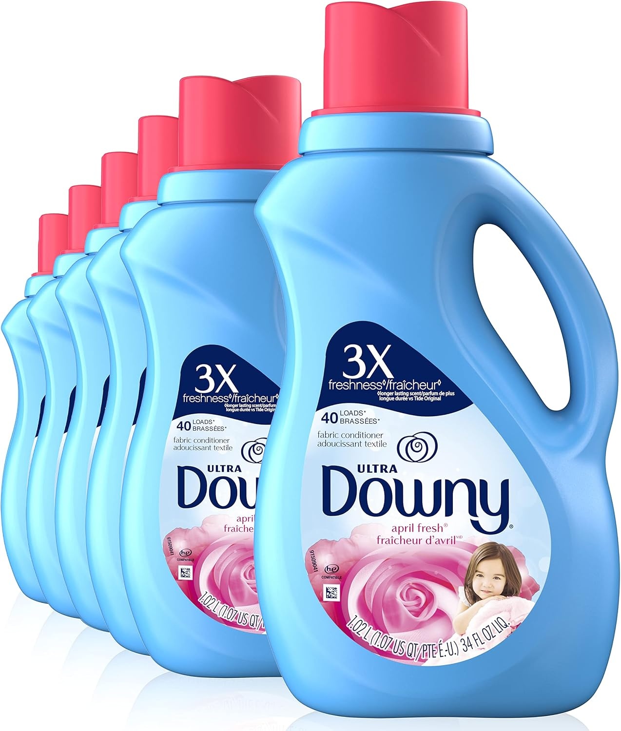 image:imageDowny Cool Cotton Liquid Fabric Conditioner Fabric Softener 164 Fl Oz 190 LoadsApril Fresh