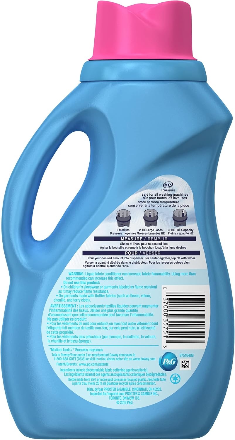 image:imageDowny Cool Cotton Liquid Fabric Conditioner Fabric Softener 164 Fl Oz 190 LoadsApril Fresh