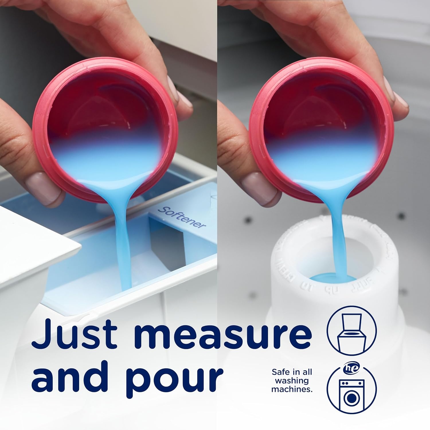 image:imageDowny Liquid Fabric Softener April Fresh 2in1 Fresh amp Soft 140 Fl Oz 190 Loads Fabric Conditioner For Freshness And SoftnessApril Fresh