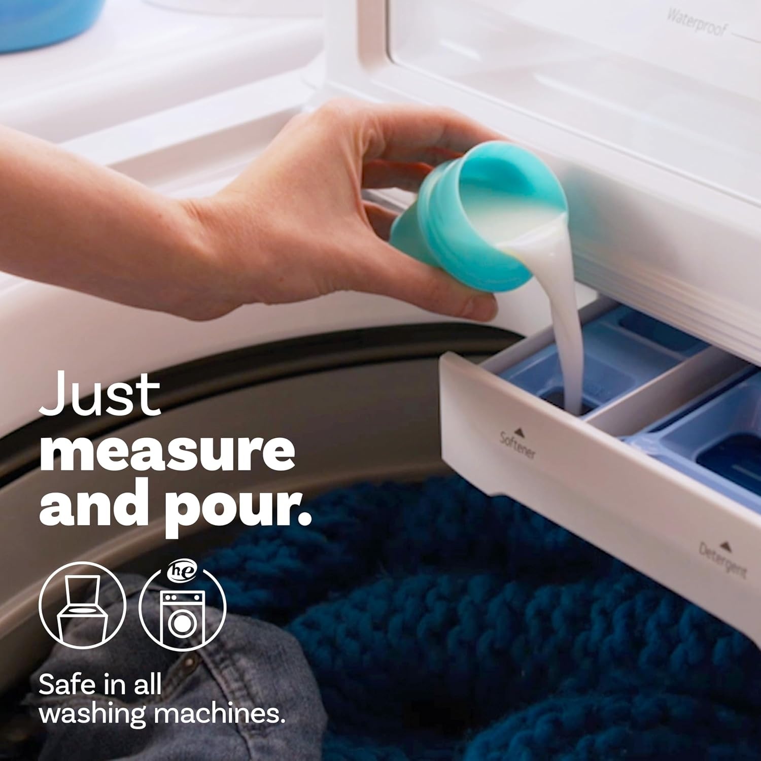 image:imageDowny Liquid Fabric Softener April Fresh 2in1 Fresh amp Soft 140 Fl Oz 190 Loads Fabric Conditioner For Freshness And SoftnessCool Cotton