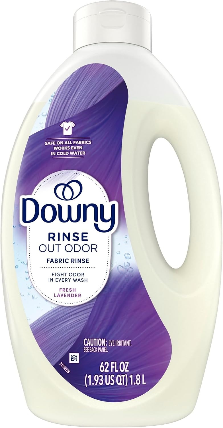 image:imageDowny RINSE amp REFRESH Laundry Odor Remover and Fabric Softener Fresh Lavender 48 fl oz Safe on ALL Fabrics Gentle on Skin HE CompatibleLavender