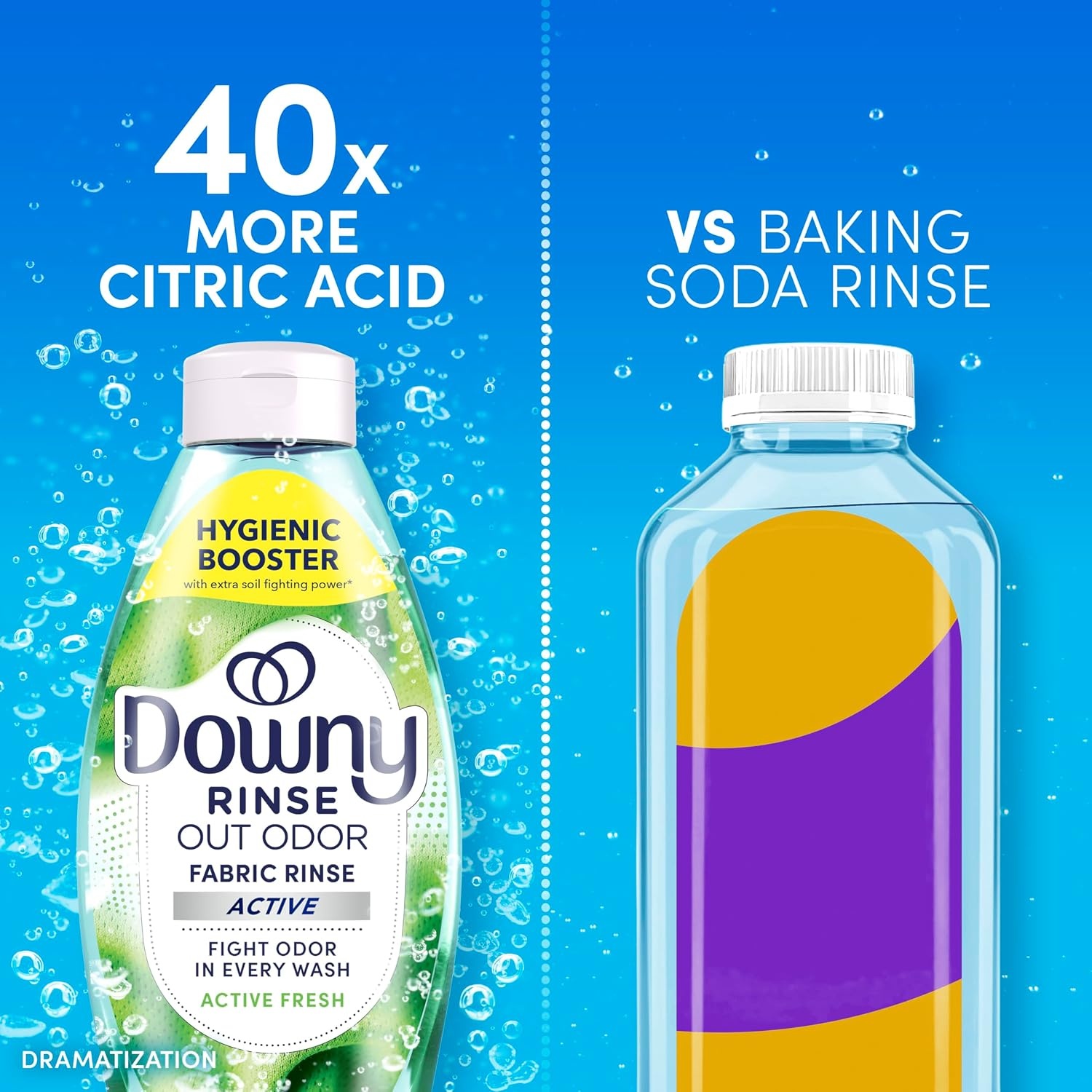 image:imageDowny RINSE amp REFRESH Laundry Odor Remover and Fabric Softener for Activewear Active Fresh Scent 48 ozActive Fresh