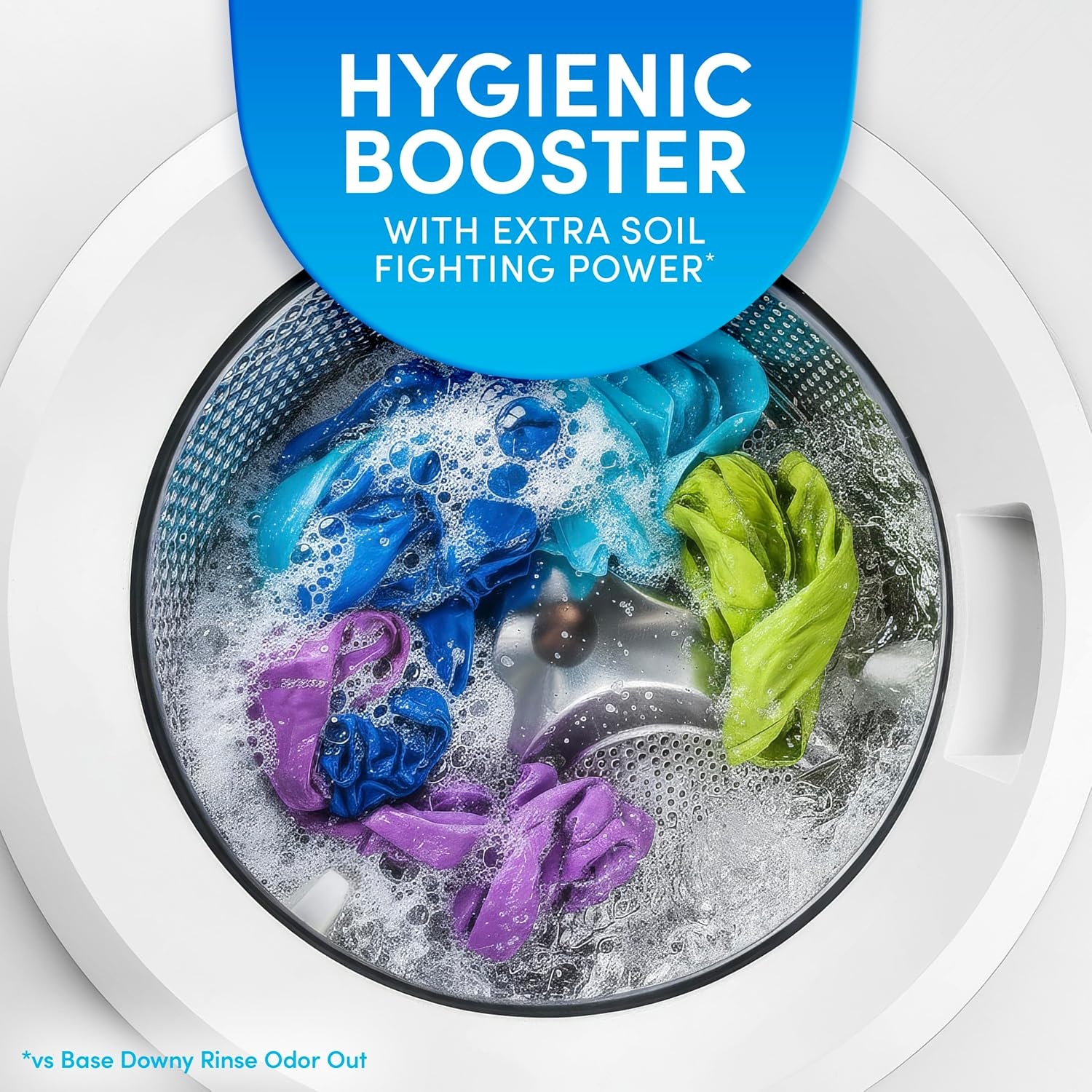 image:imageDowny RINSE amp REFRESH Laundry Odor Remover and Fabric Softener for Activewear Active Fresh Scent 48 ozActive Fresh