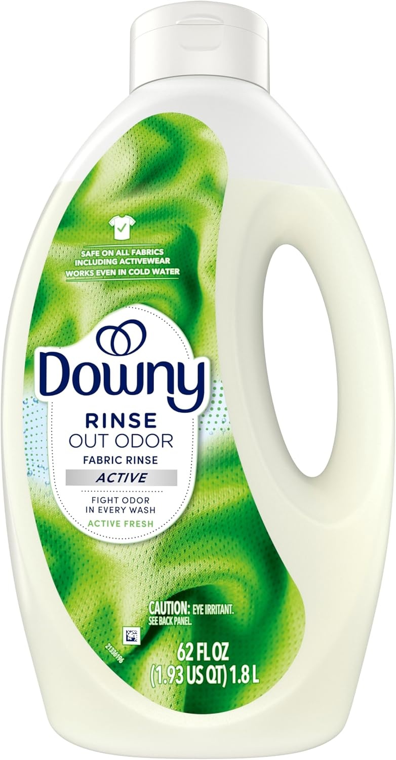 image:imageDowny RINSE amp REFRESH Laundry Odor Remover and Fabric Softener for Activewear Active Fresh Scent 48 ozActive Fresh