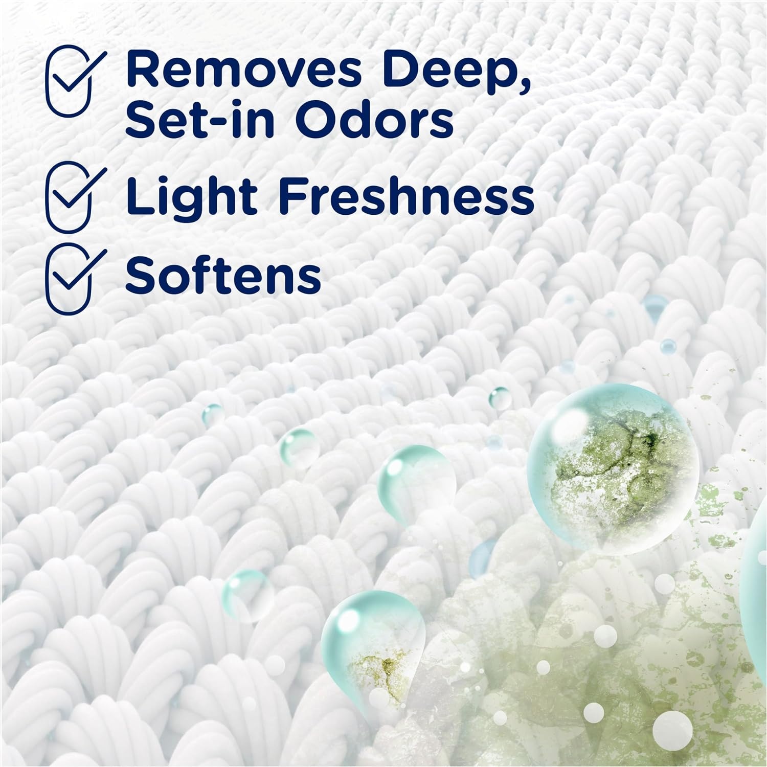 image:imageDowny Rinse Laundry Odor Remover Cool Cotton Scent 48 fl oz Fabric Softener And Laundry Odor Removal Rinse Fights Odors At The Source HE CompatibleCool Cotton