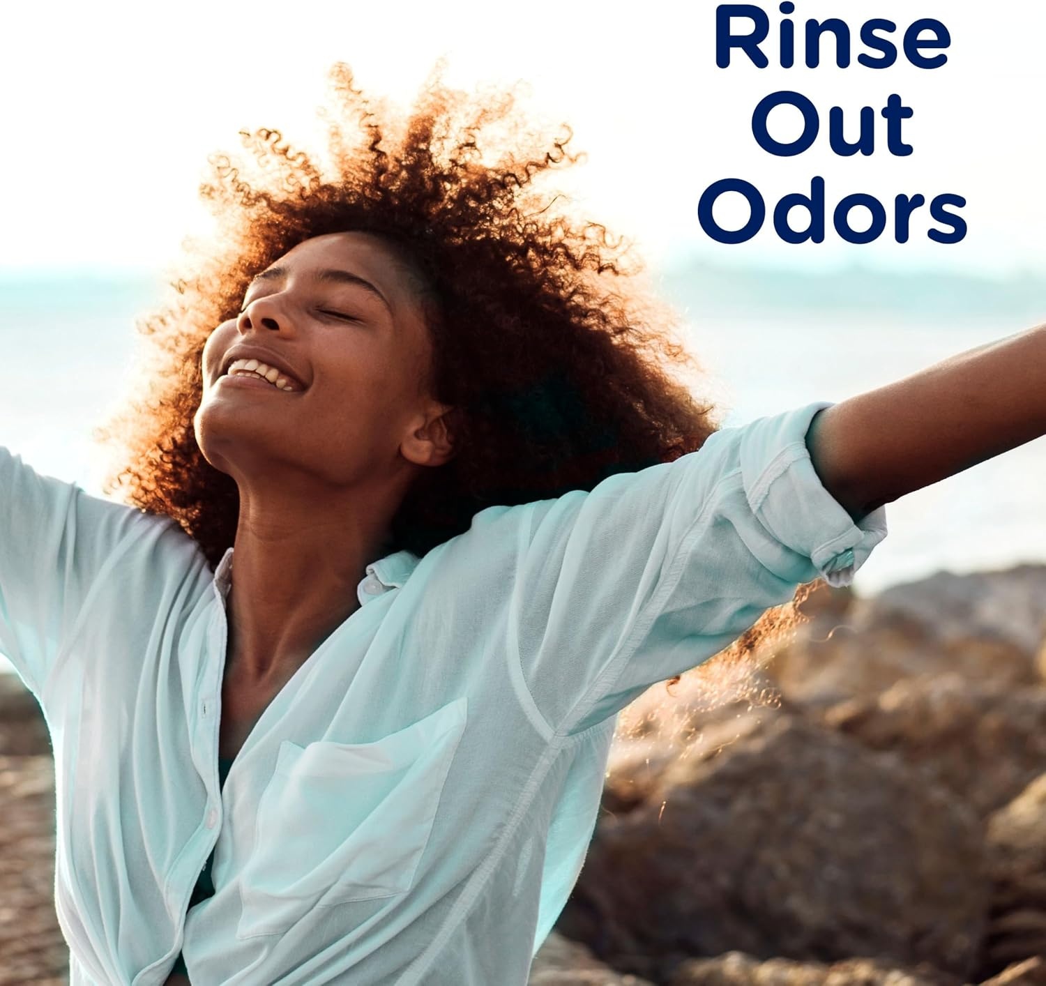 image:imageDowny Rinse Laundry Odor Remover Cool Cotton Scent 48 fl oz Fabric Softener And Laundry Odor Removal Rinse Fights Odors At The Source HE CompatibleCool Cotton