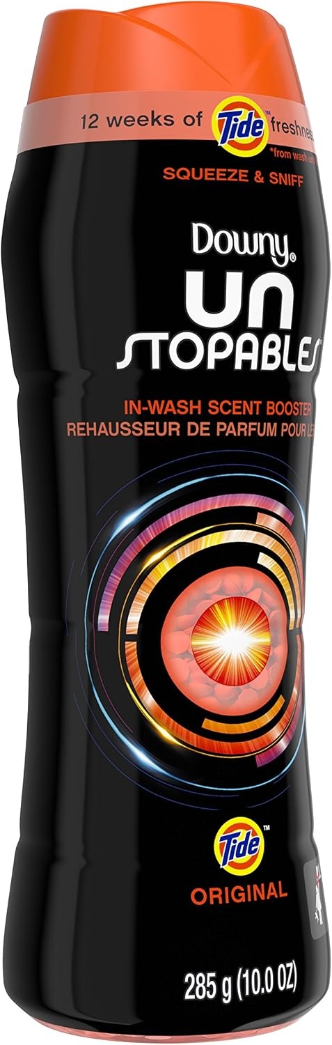 image:imageDowny Unstopables In Wash Scent Booster Beads Fresh Scent 24 oz Laundry Beads for odor Protection Downy Scent Booster Beads Laundry Scent Boosters Pack of 2Original