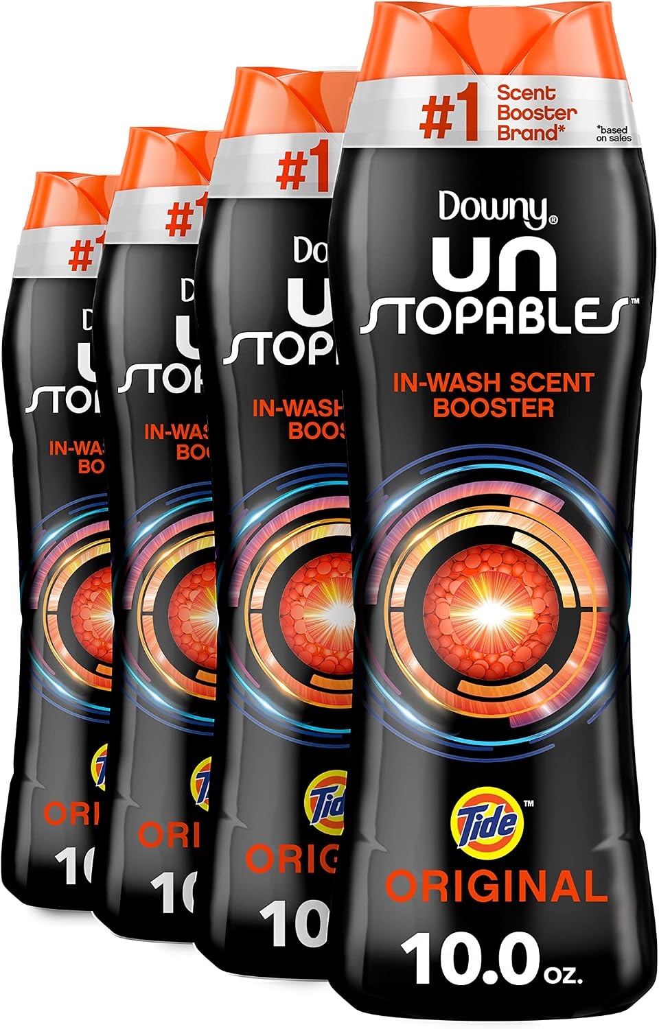 image:imageDowny Unstopables In Wash Scent Booster Beads Fresh Scent 24 oz Laundry Beads for odor Protection Downy Scent Booster Beads Laundry Scent Boosters Pack of 2Original