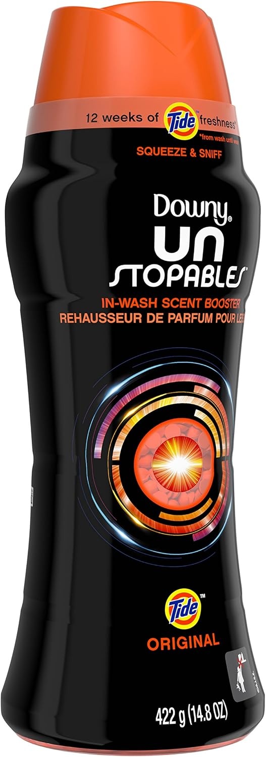 image:imageDowny Unstopables In Wash Scent Booster Beads Fresh Scent 24 oz Laundry Beads for odor Protection Downy Scent Booster Beads Laundry Scent Boosters Pack of 2Original