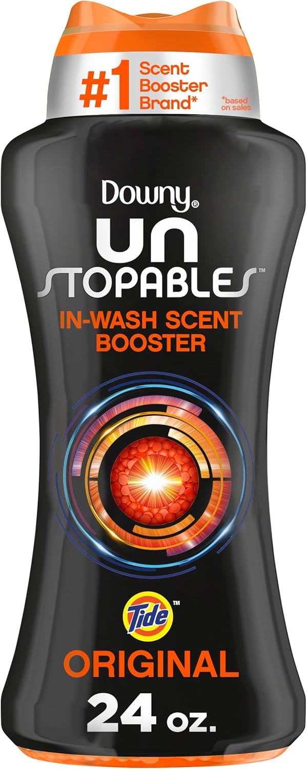 image:imageDowny Unstopables In Wash Scent Booster Beads Fresh Scent 24 oz Laundry Beads for odor Protection Downy Scent Booster Beads Laundry Scent Boosters Pack of 2Original