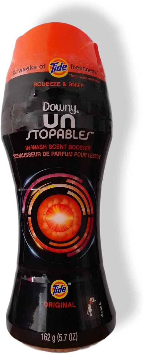 image:imageDowny Unstopables In Wash Scent Booster Beads Fresh Scent 24 oz Laundry Beads for odor Protection Downy Scent Booster Beads Laundry Scent Boosters Pack of 2Original
