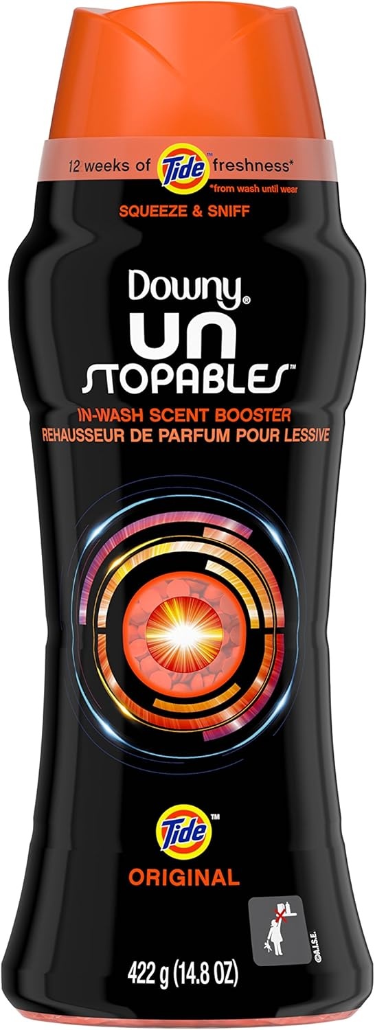 image:imageDowny Unstopables In Wash Scent Booster Beads Fresh Scent 24 oz Laundry Beads for odor Protection Downy Scent Booster Beads Laundry Scent Boosters Pack of 2Original