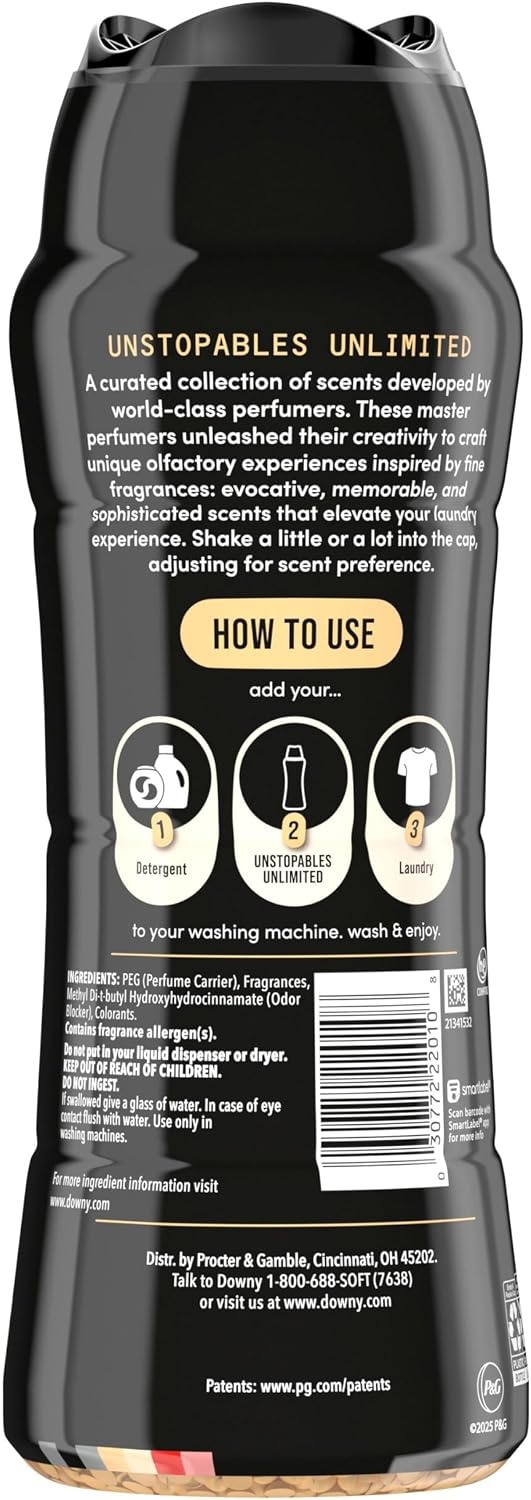 image:imageDowny Unstopables Unlimited Collection InWash Laundry Scent Booster Beads No 09 Fine Fragrance LongLasting Fresh Scent Beads 211 ozClove