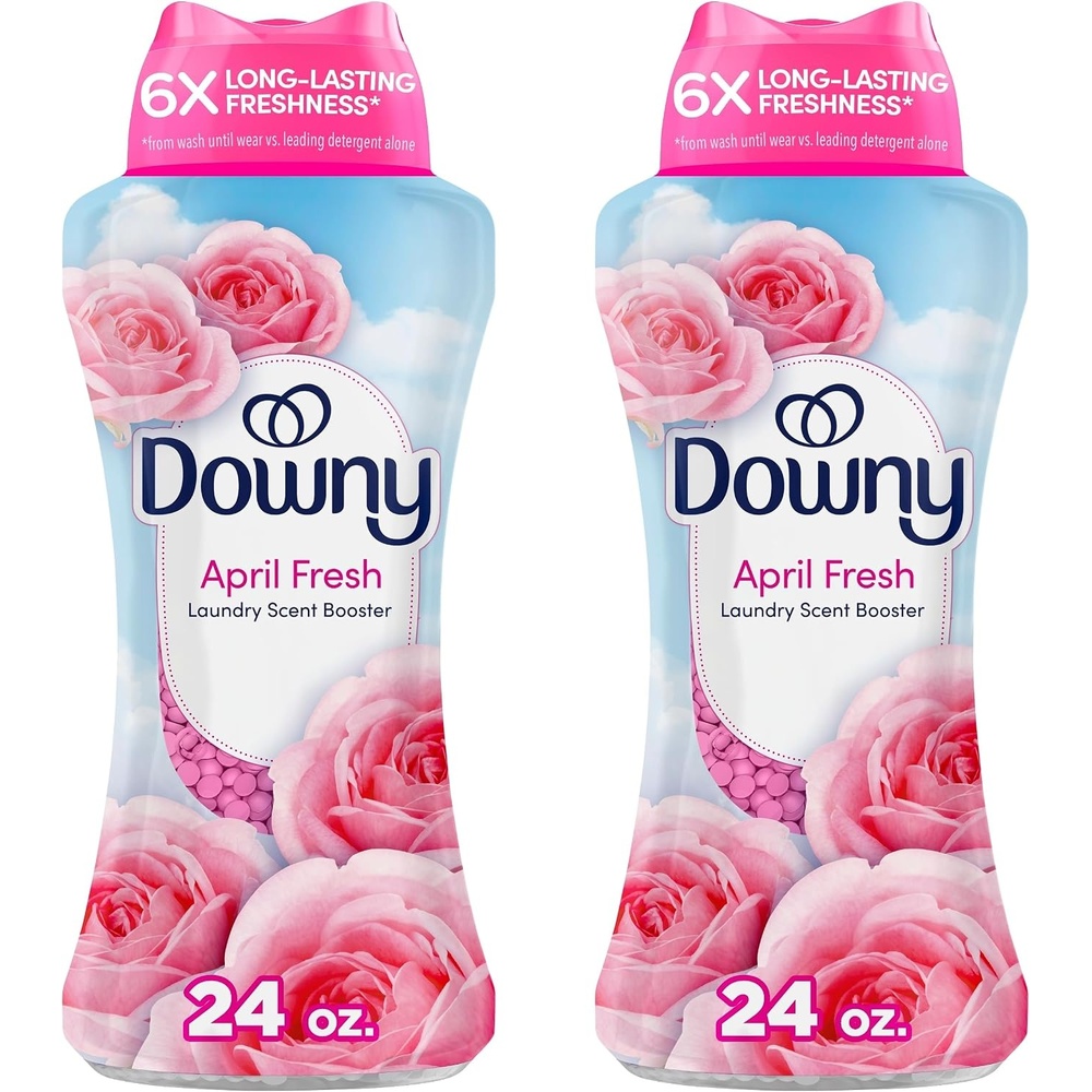 image:imageDowny April Fresh InWash Laundry Scent Booster Beads 24 oz laundry scent beads Longlasting Freshness24 Ounce Pack of 2