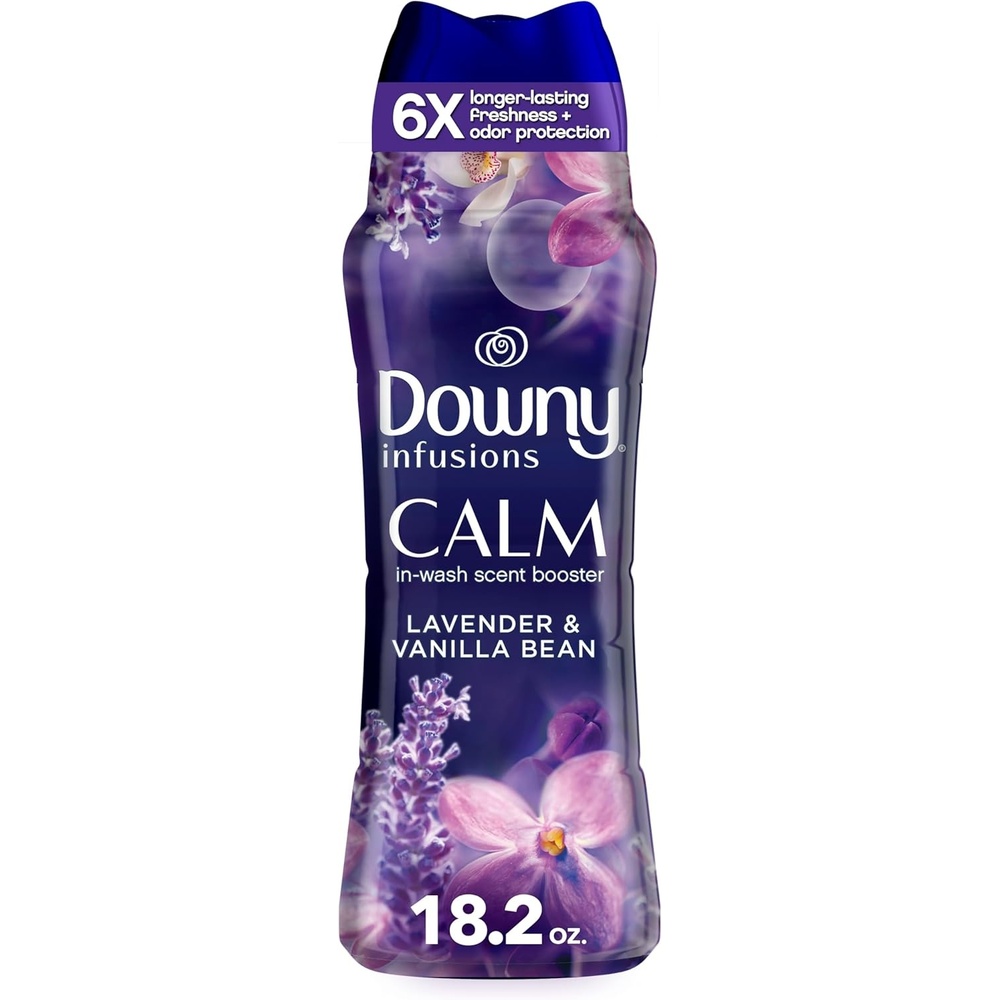 image:imageDowny Balance InWash Laundry Scent Booster Beads Crisp Rain and Blue Eucalyptus scent 24 oz laundry scent beads Longlasting Freshness182 Ounce Pack of 1
