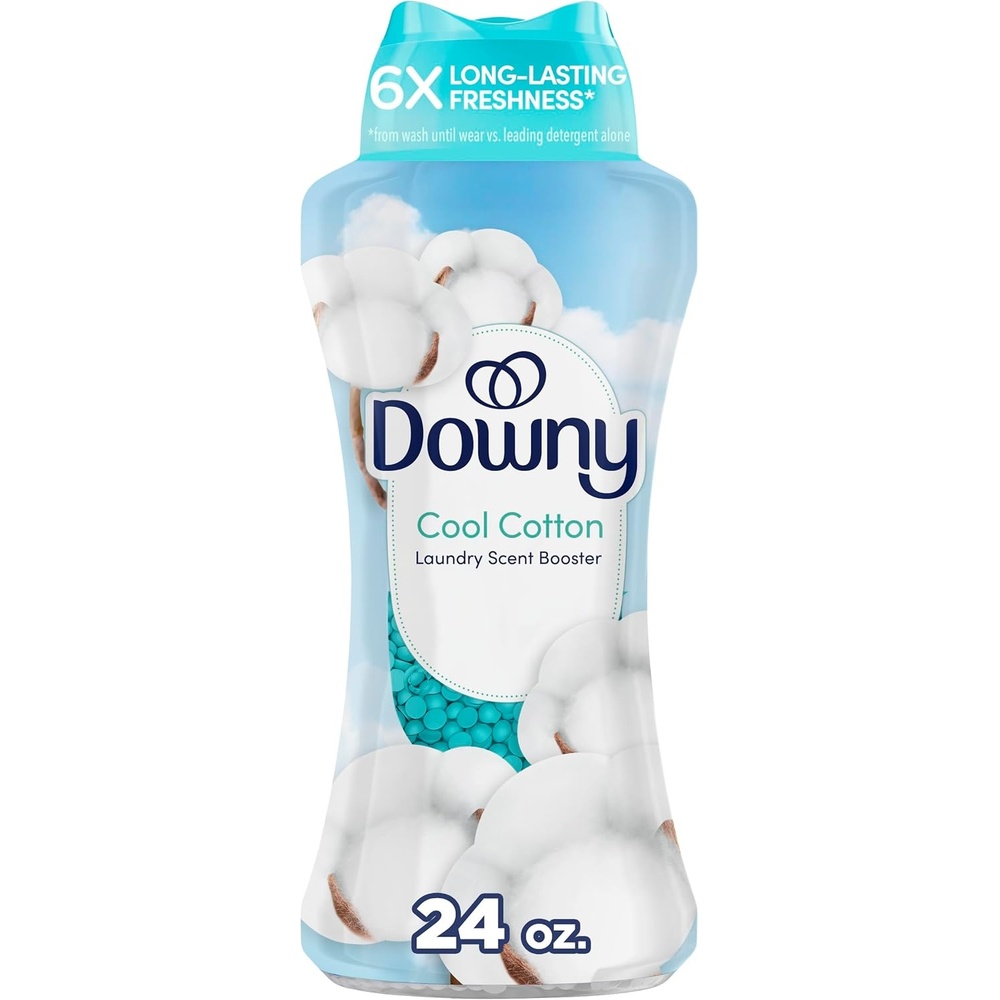 image:imageDowny Cool Cotton InWash Laundry Scent Booster Beads 24 oz laundry scent beads Longlasting Freshness24 Ounce Pack of 1