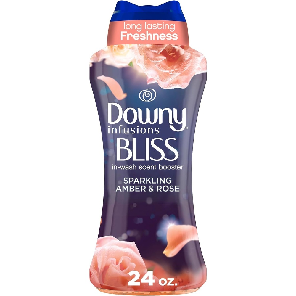 image:imageDowny Infusions InWash Laundry Scent Booster Beads BLISS Sparkling Amber and Rose Scent 24 oz