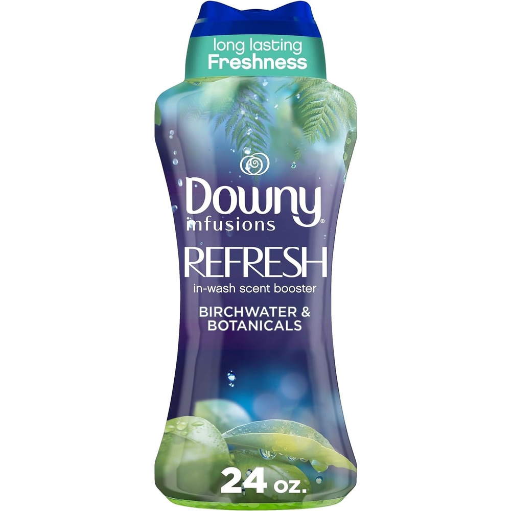 image:imageDowny Infusions InWash Laundry Scent Booster Beads REFRESH Botanical Florals and Birch Water Scent 24 oz24 Ounce Pack of 1