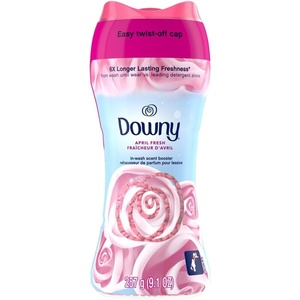 Downy April Fresh In-Wash Laundry Scent Booster Beads, 9.1 oz, laundry scent beads, Long-lasting Freshness
