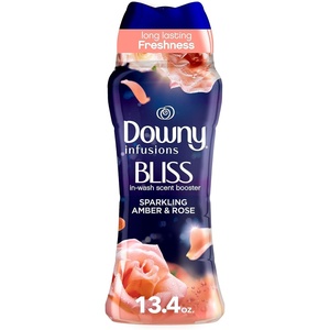 Downy Balance In-Wash Laundry Scent Booster Beads, Crisp Rain and Blue Eucalyptus scent, 24 oz, laundry scent beads, Long-lasting Freshness(13.4 Ounce (Pack of 1))