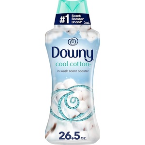 Downy Balance In-Wash Laundry Scent Booster Beads, Crisp Rain and Blue Eucalyptus scent, 24 oz, laundry scent beads, Long-lasting Freshness(26.5 Ounce (Pack of 1))