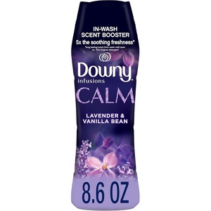 Downy Balance In-Wash Laundry Scent Booster Beads, Crisp Rain and Blue Eucalyptus scent, 24 oz, laundry scent beads, Long-lasting Freshness(8.6 Ounce (Pack of 1))