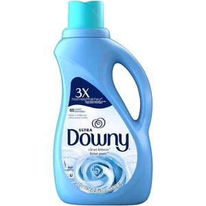 Downy Cool Cotton Liquid Fabric Conditioner (Fabric Softener), 164 Fl Oz, 190 Loads(Clean Breeze)