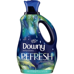 Downy Infusions CALM Liquid Fabric Softener, Soothing Lavender And Vanilla Bean, 56 Fl Oz, Fabric Conditioner For Softness And Scent, Pack of 2(56 Fl Oz (Pack of 1))