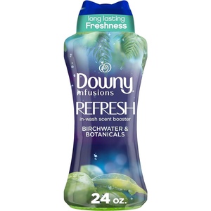 Downy Infusions In-Wash Laundry Scent Booster Beads, REFRESH, Botanical Florals and Birch Water Scent, 24 oz(24 Ounce (Pack of 1))