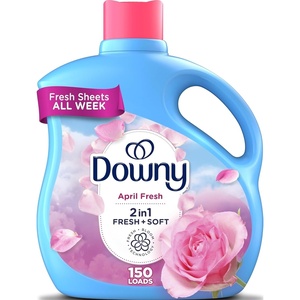 Downy Liquid Fabric Softener, April Fresh 2-in-1 Fresh & Soft, 140 Fl Oz, 190 Loads, Fabric Conditioner For Freshness And Softness(April Fresh)