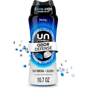 Downy Unstopables Fusions Odor Defense In-Wash Laundry Scent Booster Beads, Daybreak + Clean Scent, 21.1 OZ, 2-in-1 Laundry Beads for Odor Defense(Daybreak Clean)