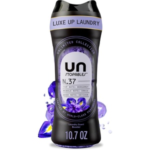 Downy Unstopables Unlimited Collection In-Wash Laundry Scent Booster Beads, No. 09, Fine Fragrance, Long-Lasting Fresh Scent Beads, 21.1 oz(Bergamont)