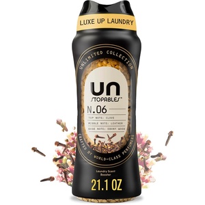 Downy Unstopables Unlimited Collection In-Wash Laundry Scent Booster Beads, No. 09, Fine Fragrance, Long-Lasting Fresh Scent Beads, 21.1 oz(Clove)