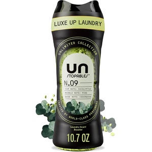 Downy Unstopables Unlimited Collection In-Wash Laundry Scent Booster Beads, No. 09, Fine Fragrance, Long-Lasting Fresh Scent Beads, 21.1 oz(Eucalyptus)