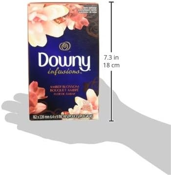 image:imageDowny Calm Mega Dryer Sheets Large Fabric Softener Sheets for Laundry Static Guard amp Softness Boost Laundry Dryer and Fabric Sheets 180 Count90 Count Pack of 1