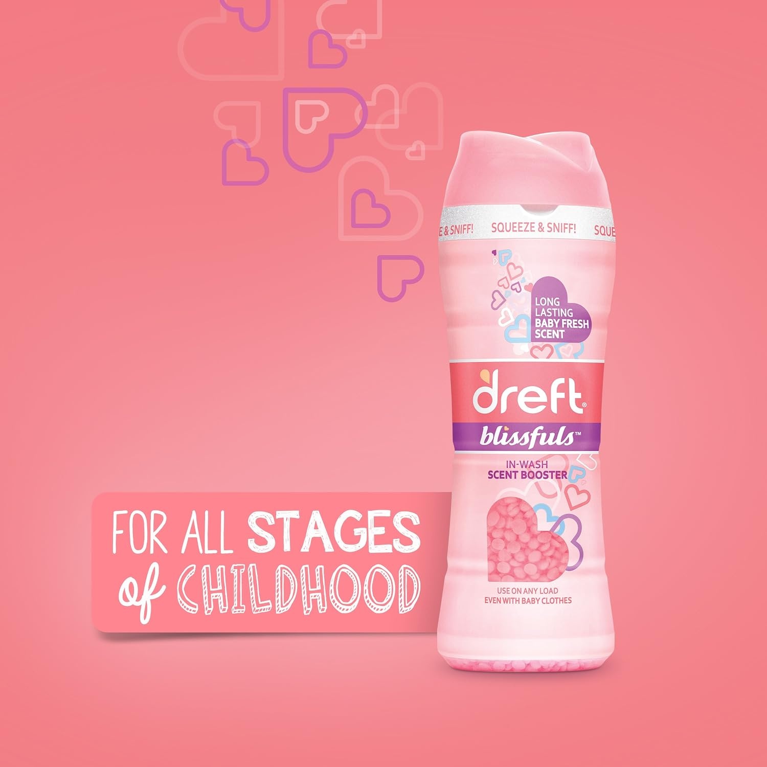 image:imageDreft Blissfuls InWash Laundry Scent Booster Beads Baby Fresh Scent 24 ozBABY FRESH