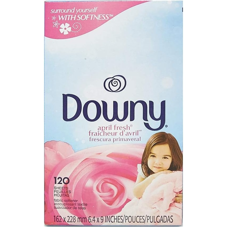 image:imageDowny Fabric Softener Dryer Sheets April Fresh 240 CountApril Fresh