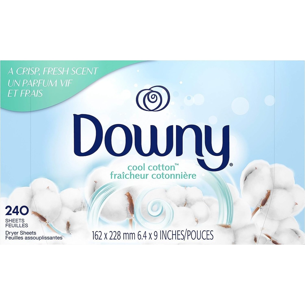 image:imageDowny Fabric Softener Dryer Sheets April Fresh 240 CountCool Cotton